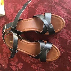 Women's size 6/7 wedges from Rue21