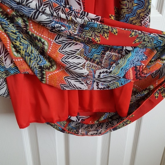 💥Clearance - 1 left💥Lace and print maxi dress - Picture 6 of 8