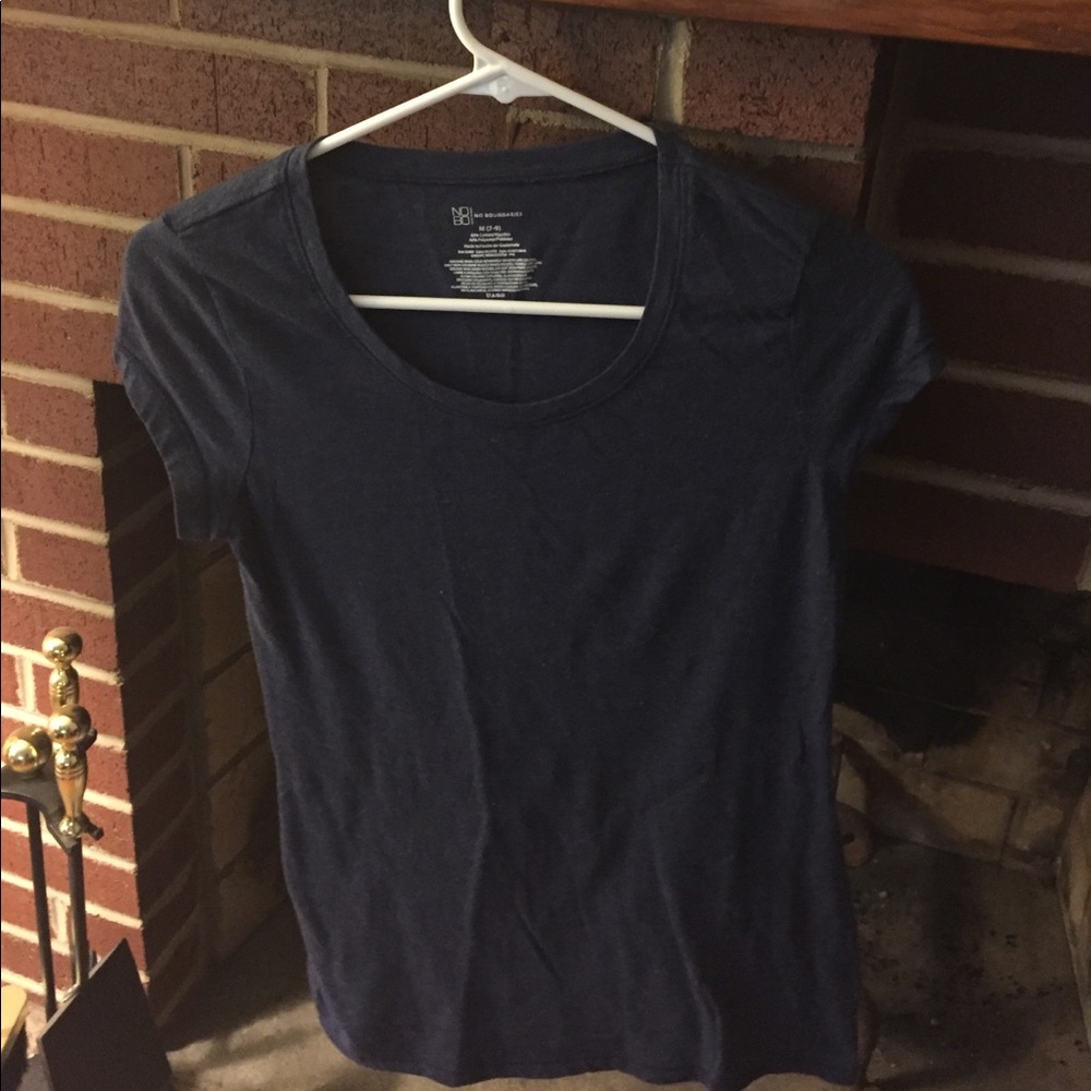 Blue short sleeve shirt