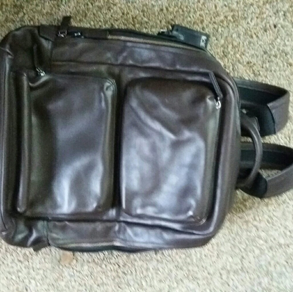 Tumi Harrison Archer Backpack with Laptop dept