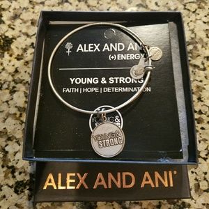 Alex and ani young & strong bracelet