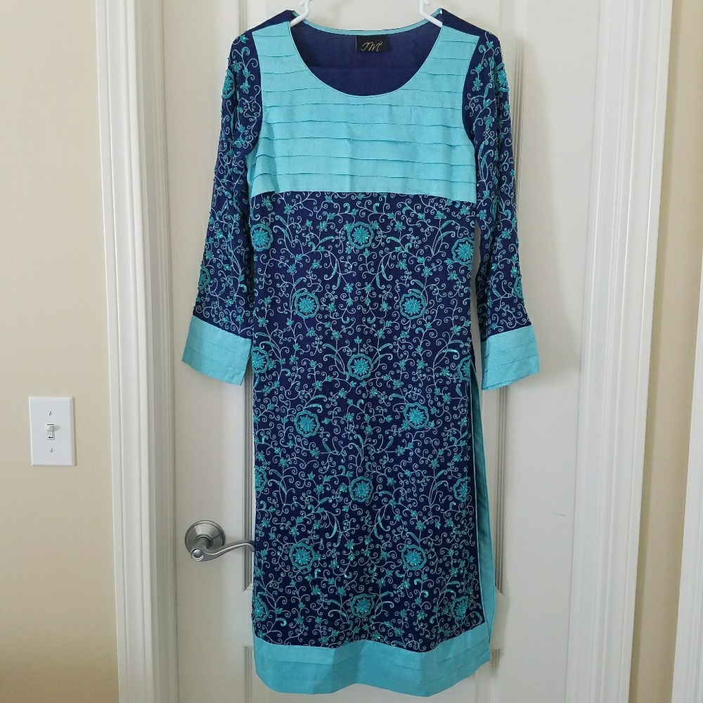 Heavily embellished pakistani 3 piece suit