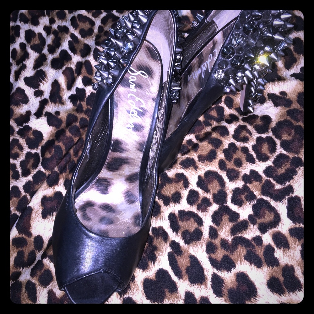 Sam Edelman peep toe heels