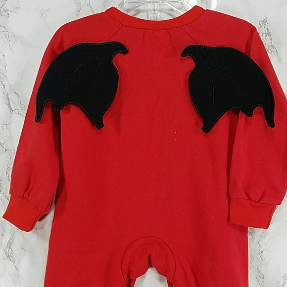 Red Monster Bodysuit. Kids - Picture 5 of 5