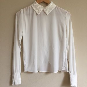 UO White Blouse