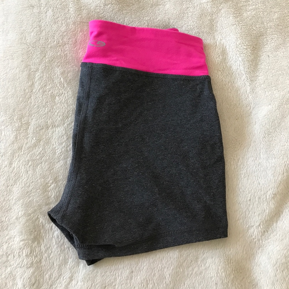 NWOT Champion Gray and Pink Spandex