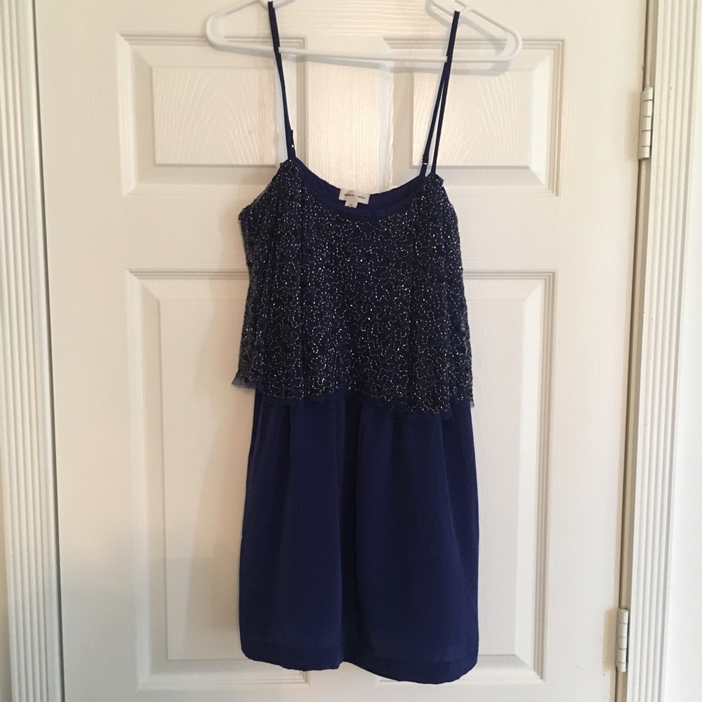 EUC beaded Silence + Noise Dress
