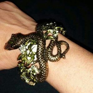 Cool snake bracelet.