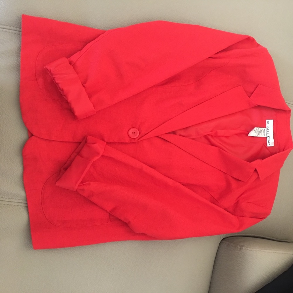 Red Blazer Russell Kemp
