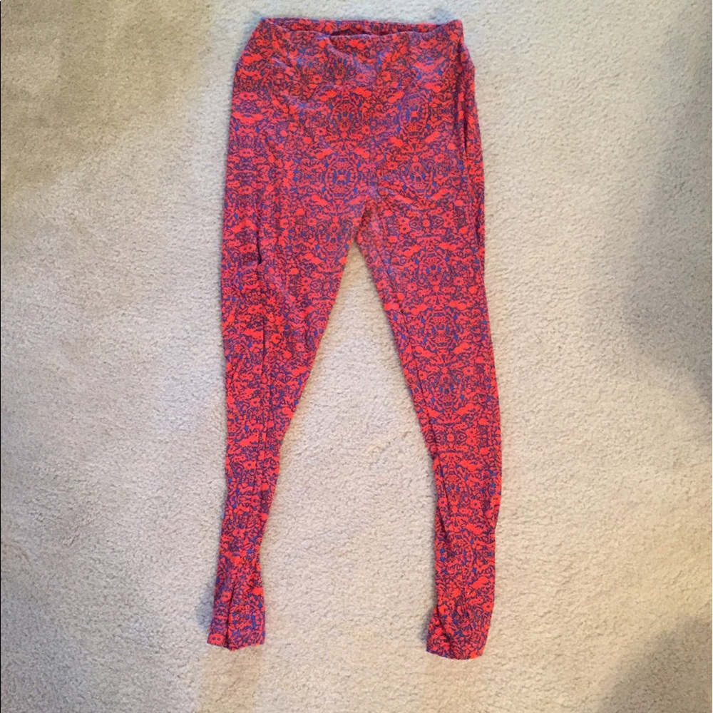 LulaRoe printed leggings