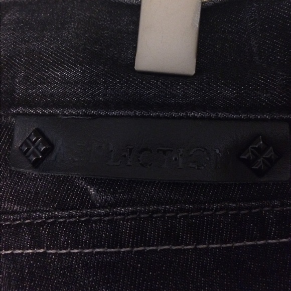 Affliction black jeans size 24 - Picture 3 of 6