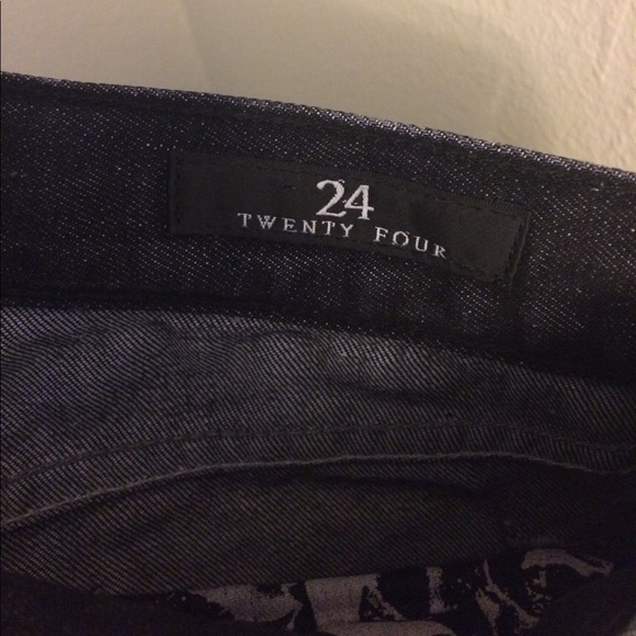 Affliction black jeans size 24 - Picture 4 of 6