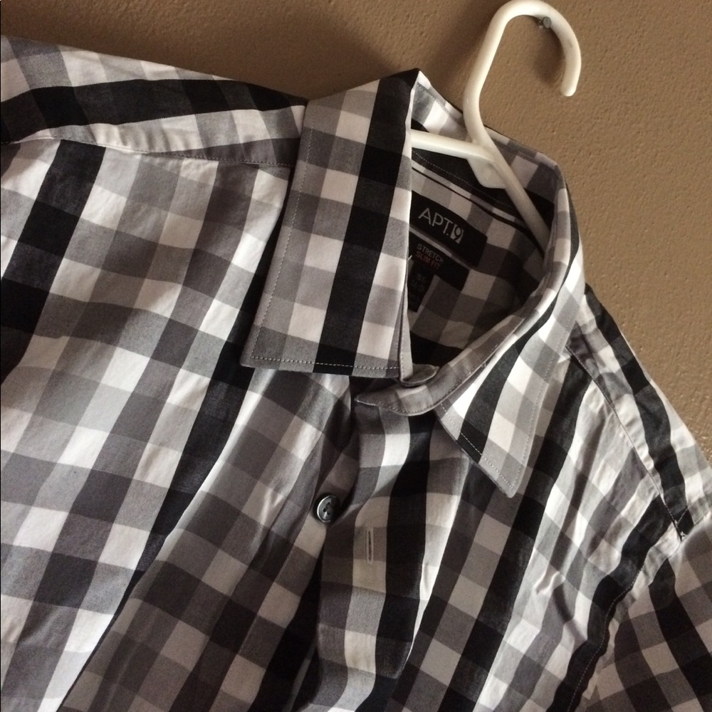 Apt 9 plaid dress shirt