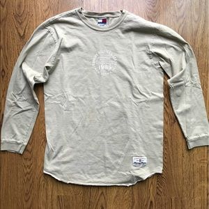 🔥Vtg Tommy Hilfiger Spell Out Long Sleeve T Shirt