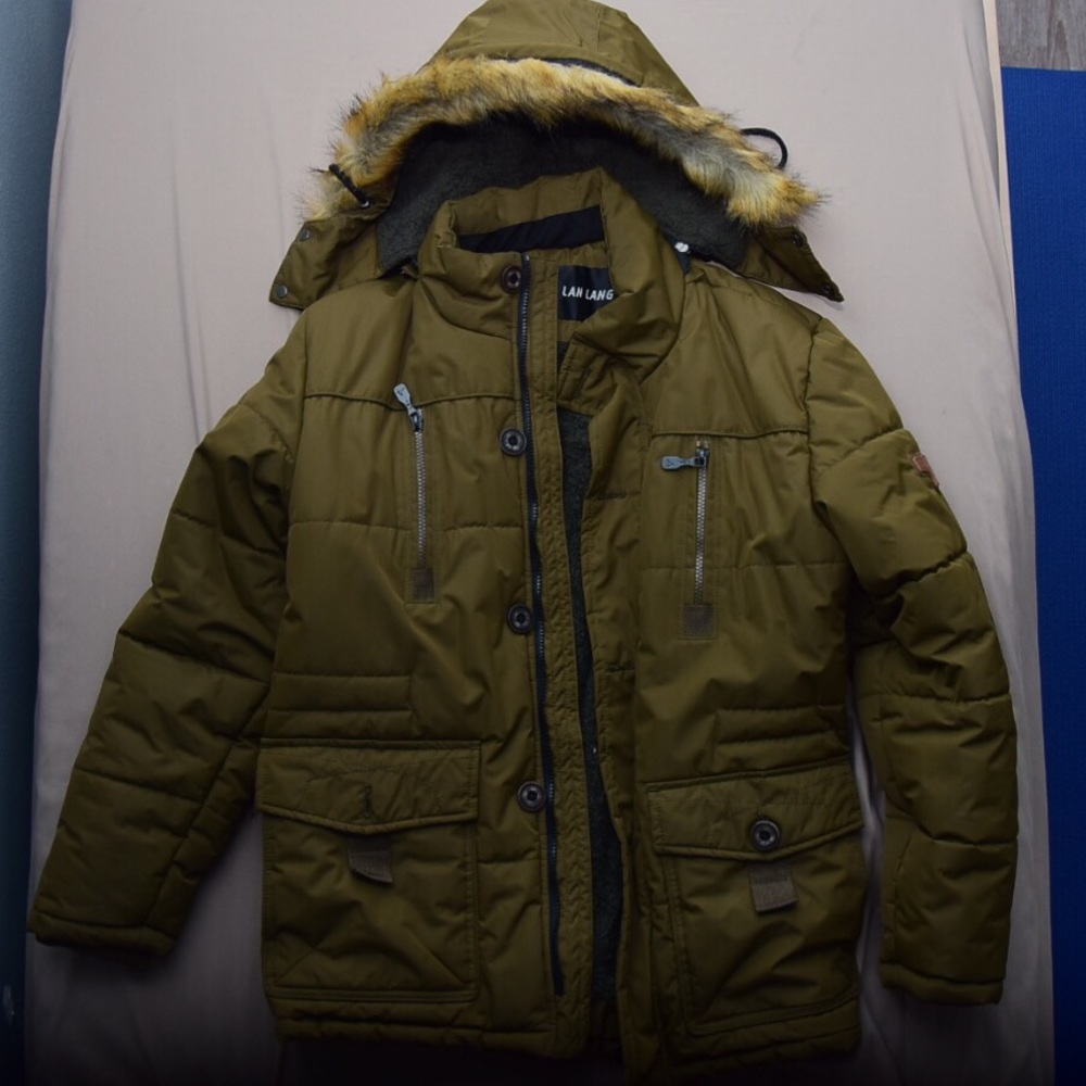 Fur Hooded Winter Jacket