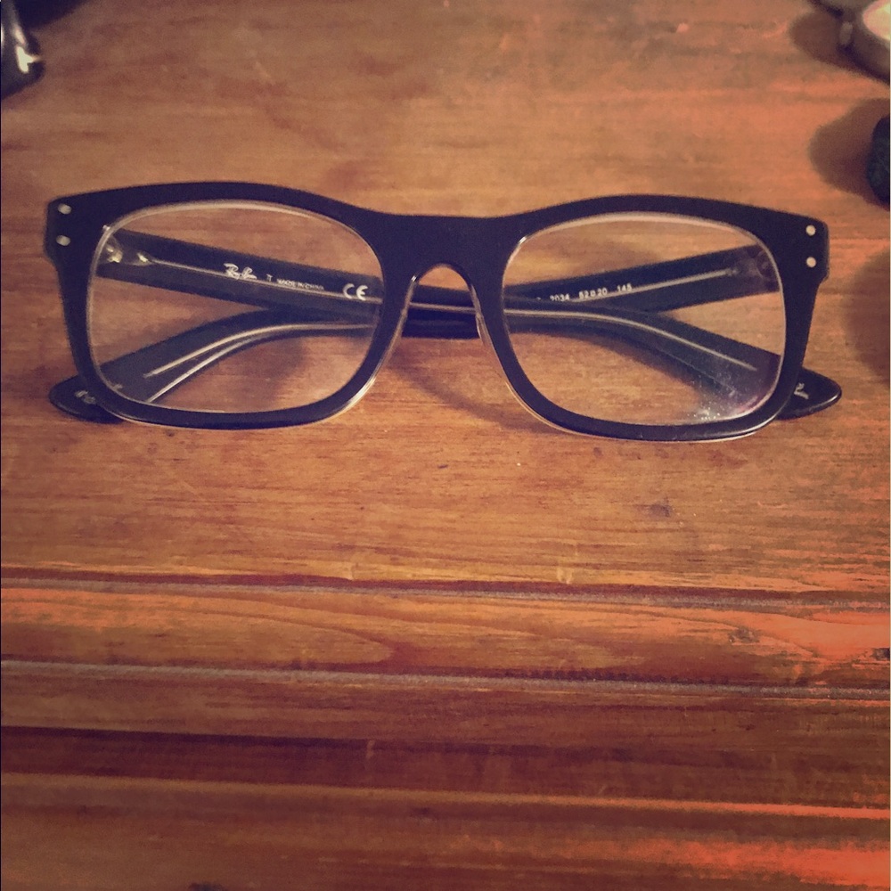 Rayban Black Reading Glasses