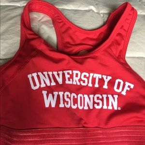 Victoria's Secret Pink Wisconsin Sports Bra