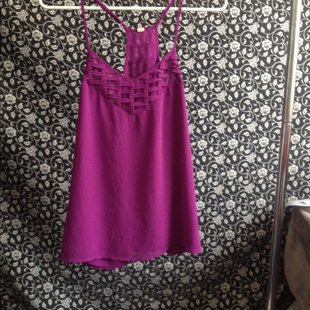 Purple Fashion Tank