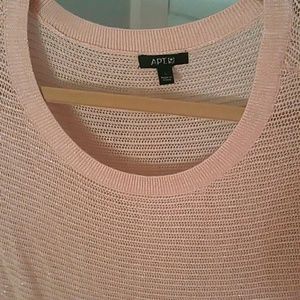 Shimmery Apt 9 mesh sweater