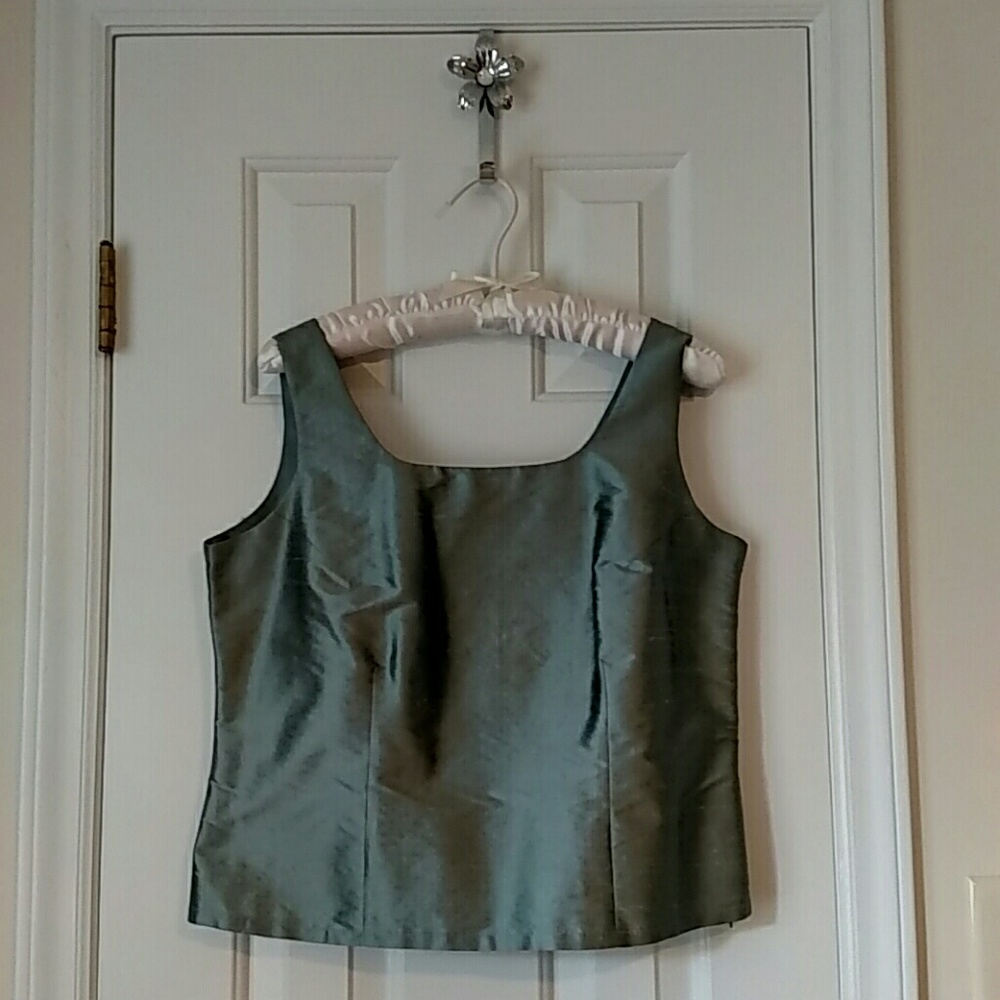 Summer silk top
