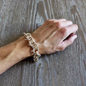J. Crew Gold Chain Bracelet