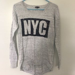 NYC sweater/top!