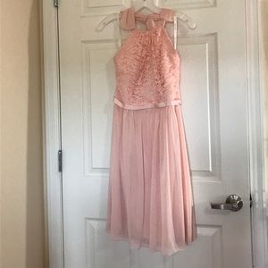 David's Bridal "Petal" Bridesmaid Dress