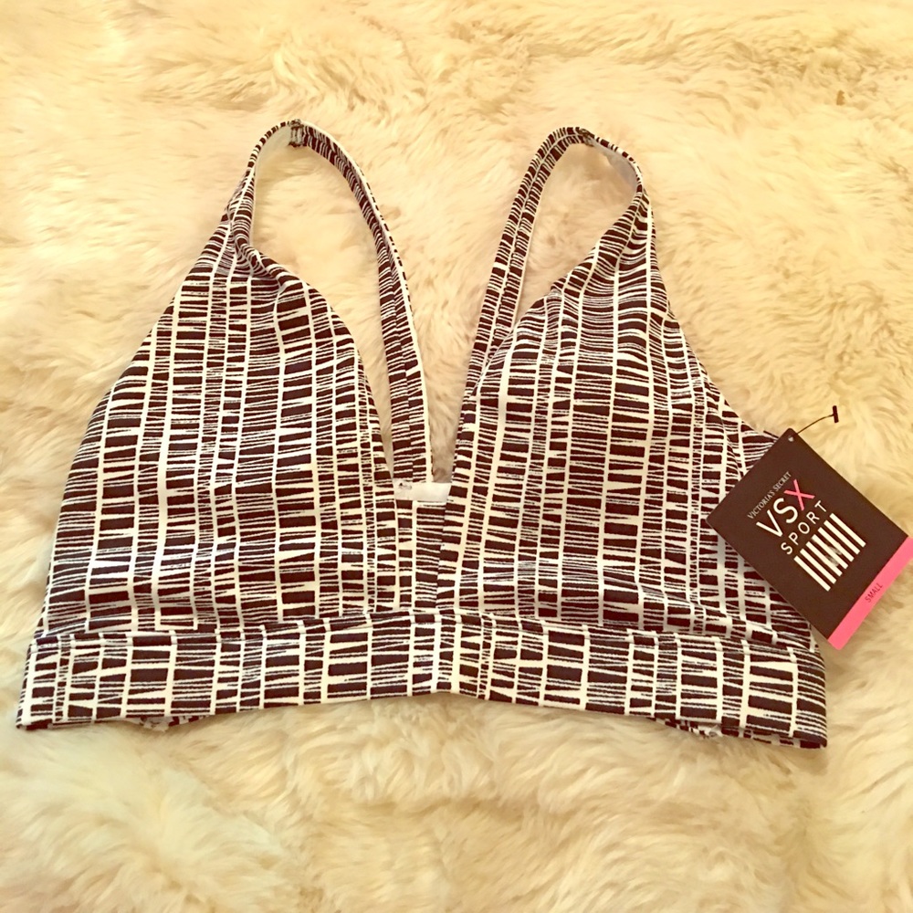 Sexy plunge Victoria's Secret sports bra