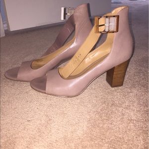 Nine West Camel block heels