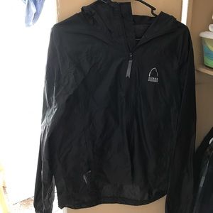 Sierra Designs packable raincoat