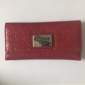 Red Guess Wallet