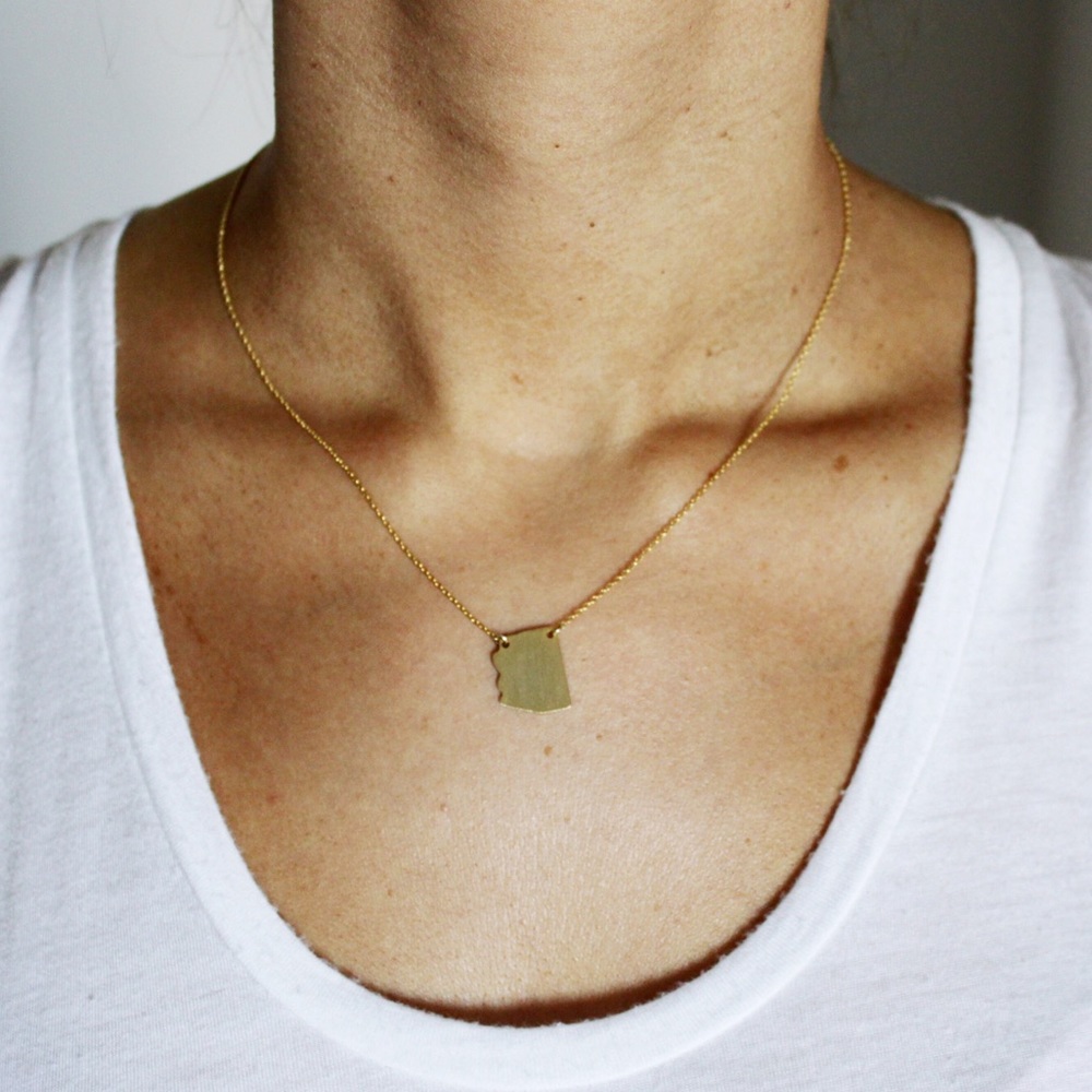 Gold Arizona Necklace