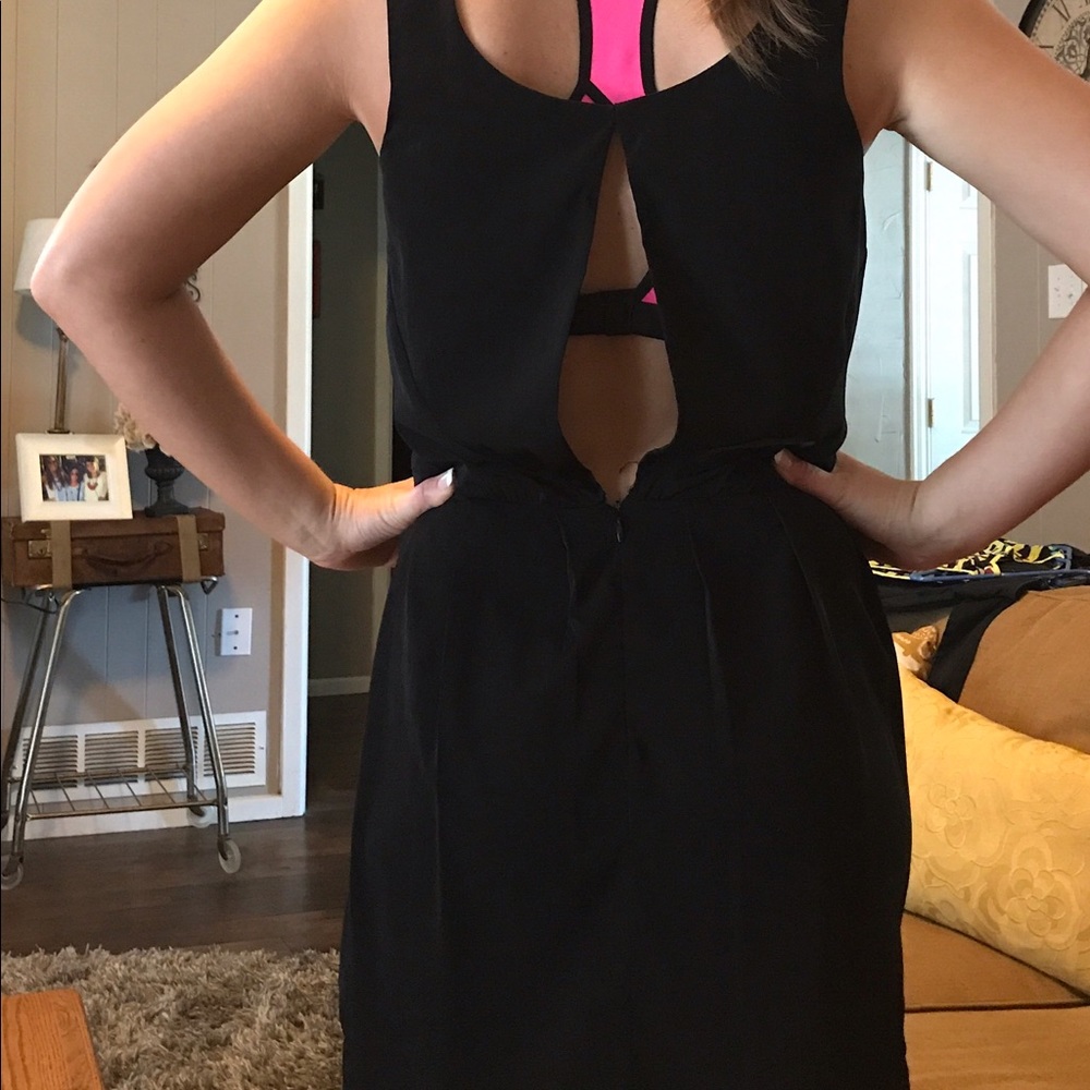 Little Black Dress! Cut out back and fitted waste!