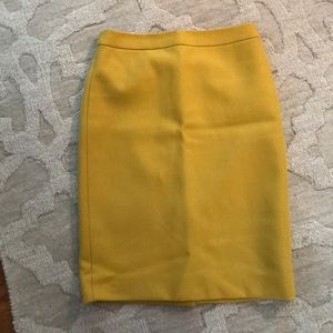 JCrew wool pencil skirt