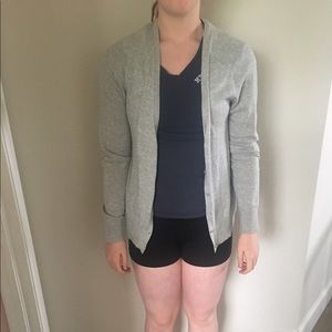 Ann Taylor Loft Gray Cardigan