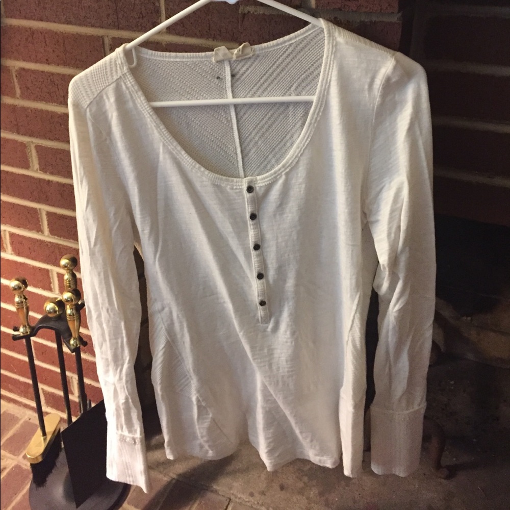 Cream Henley