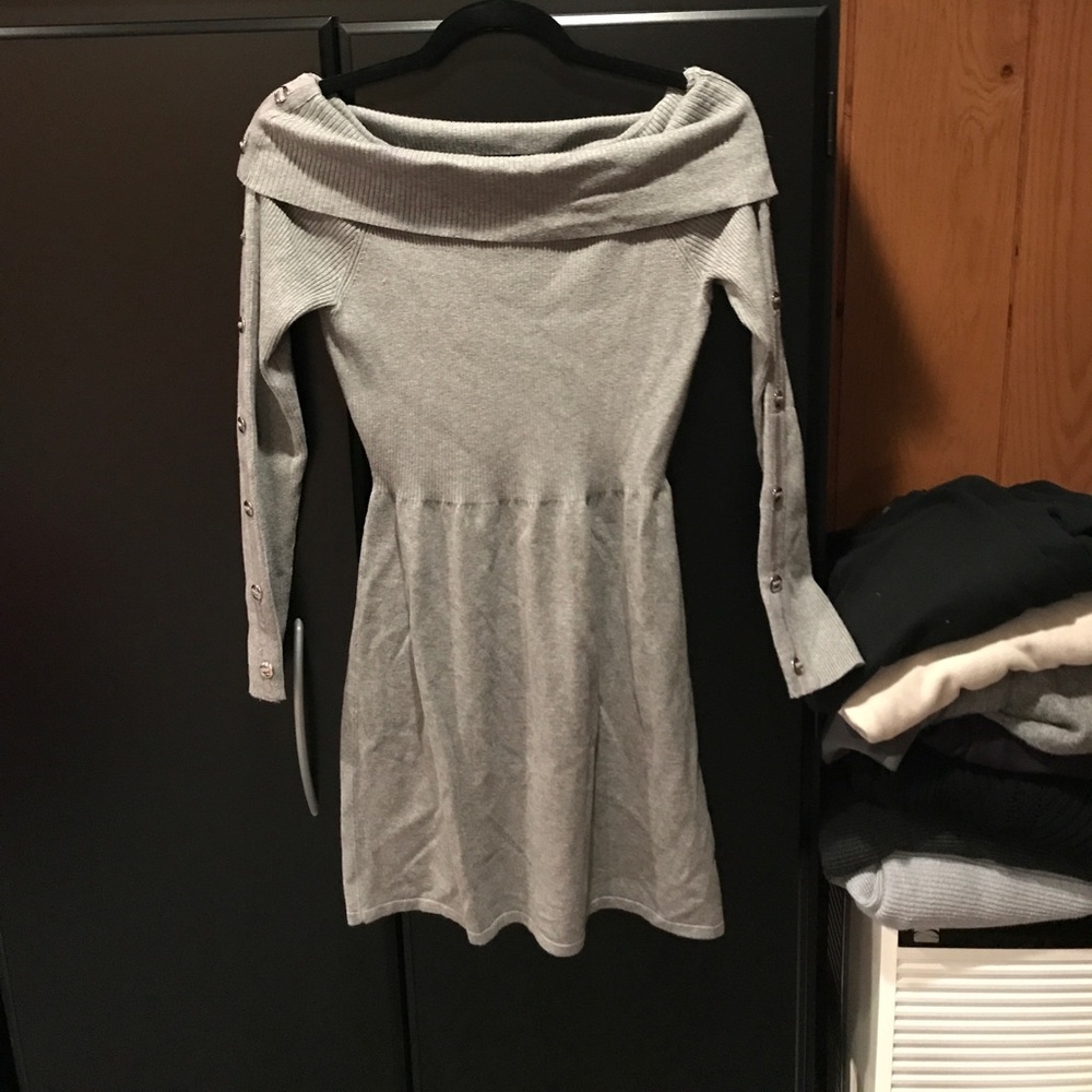 White House Black Market Off the Shoulder Dress!