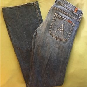 7 For All Mankind "A" Pocket Jeans 28