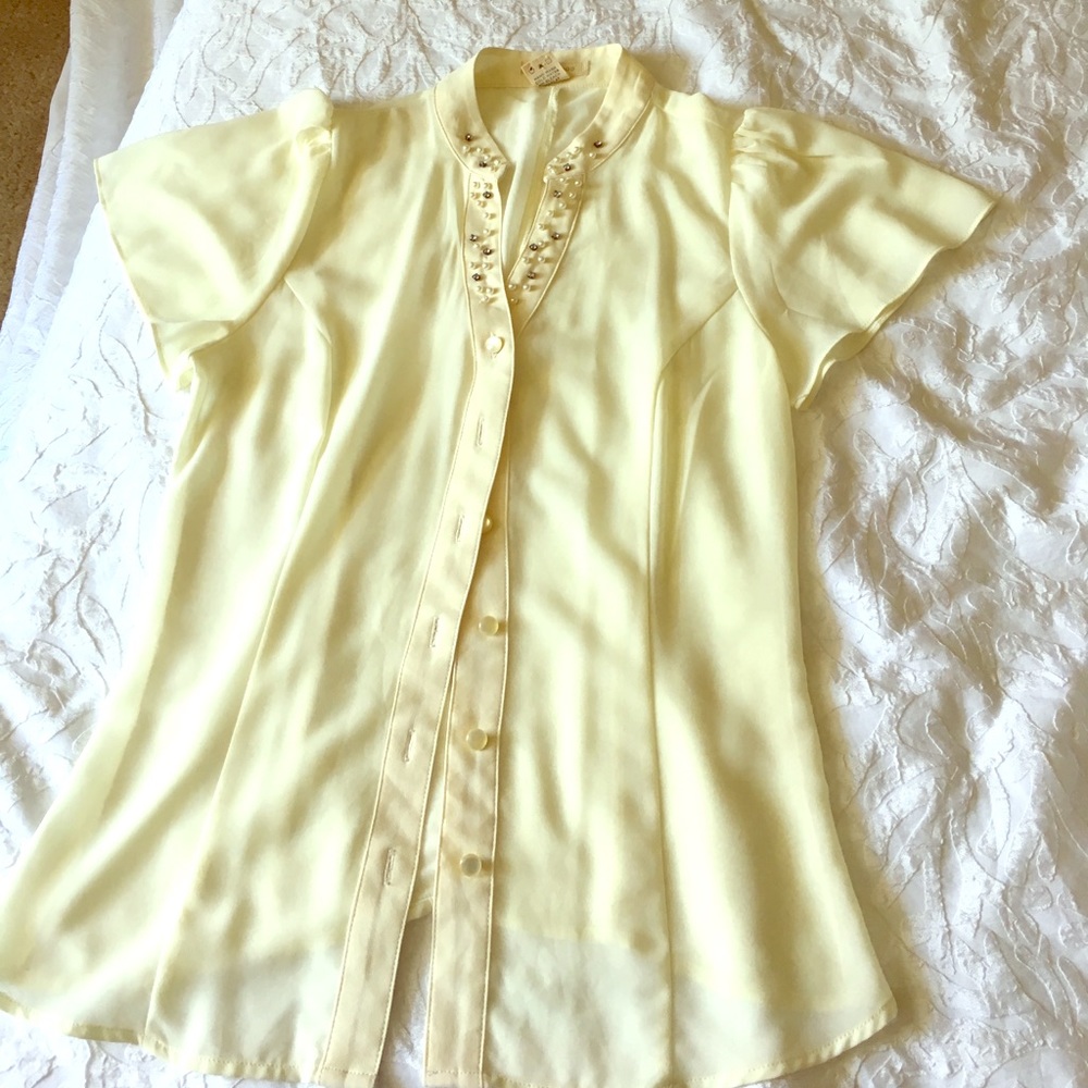 Cream shirt
