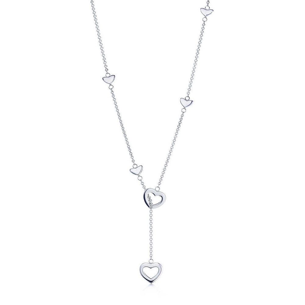 Tiffany & Co Heart Lariat Necklace