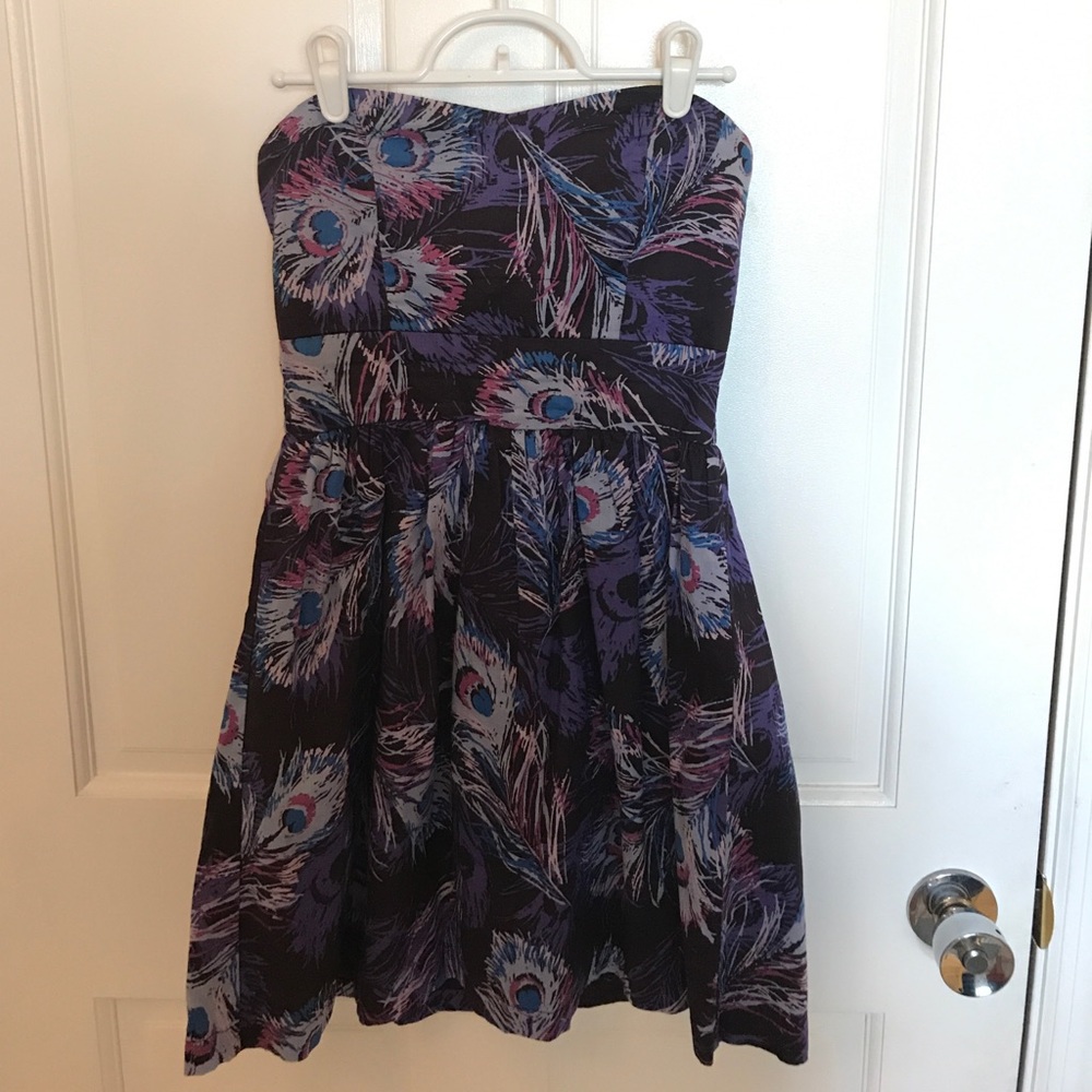 Fun patterned party dress