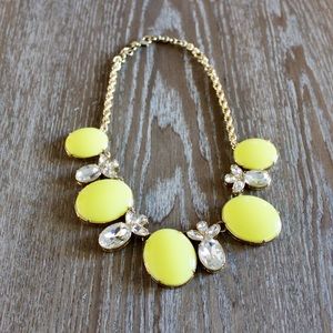 Banana Republic Yellow Gem Necklace