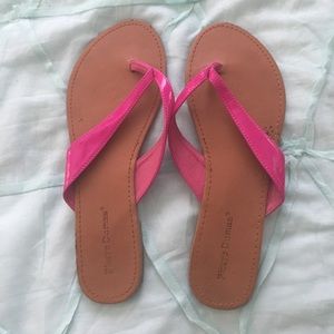 Cute pink strap sandals