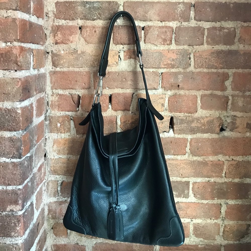 Brand new leather hobo bag by Clutch