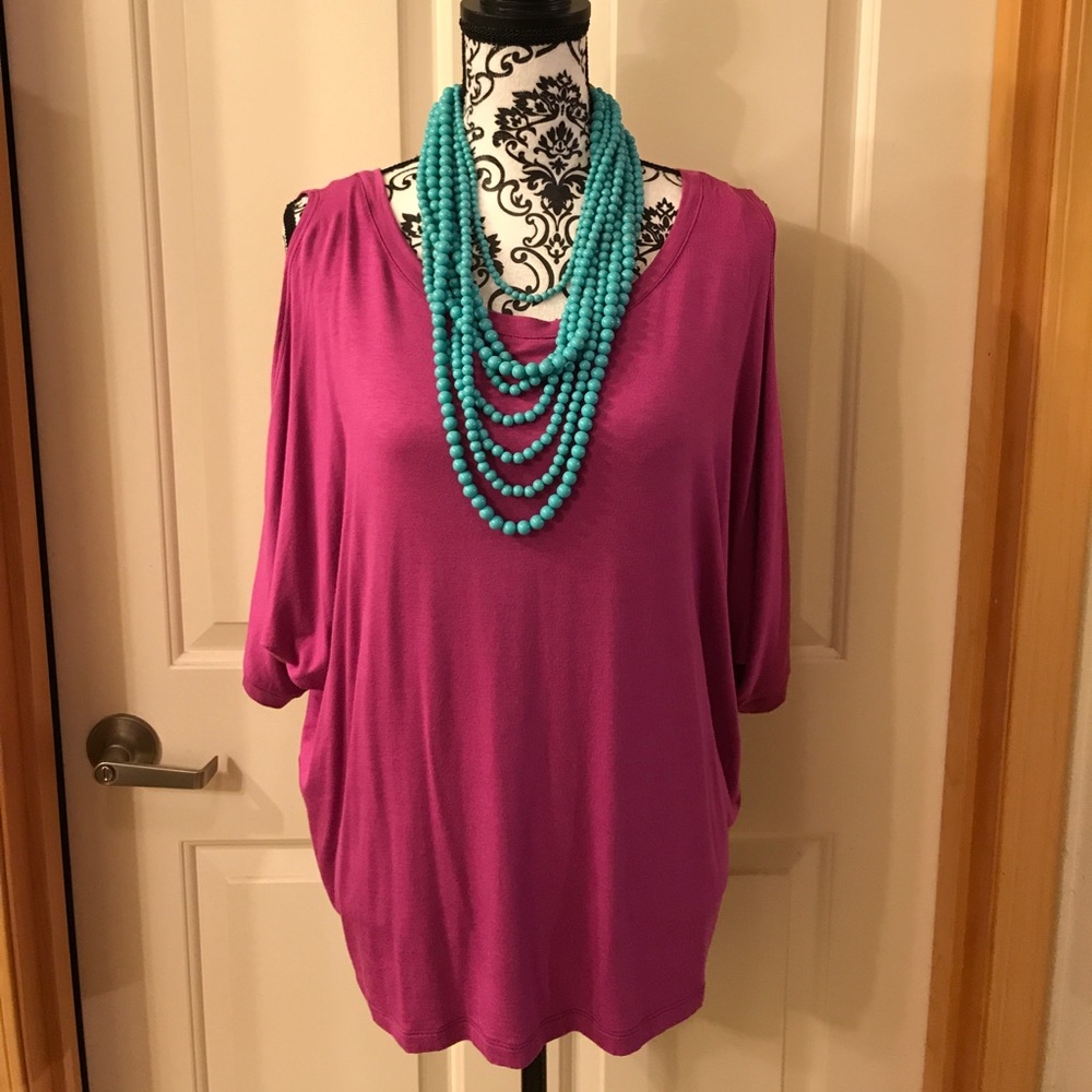 Cold-Shoulder Top
