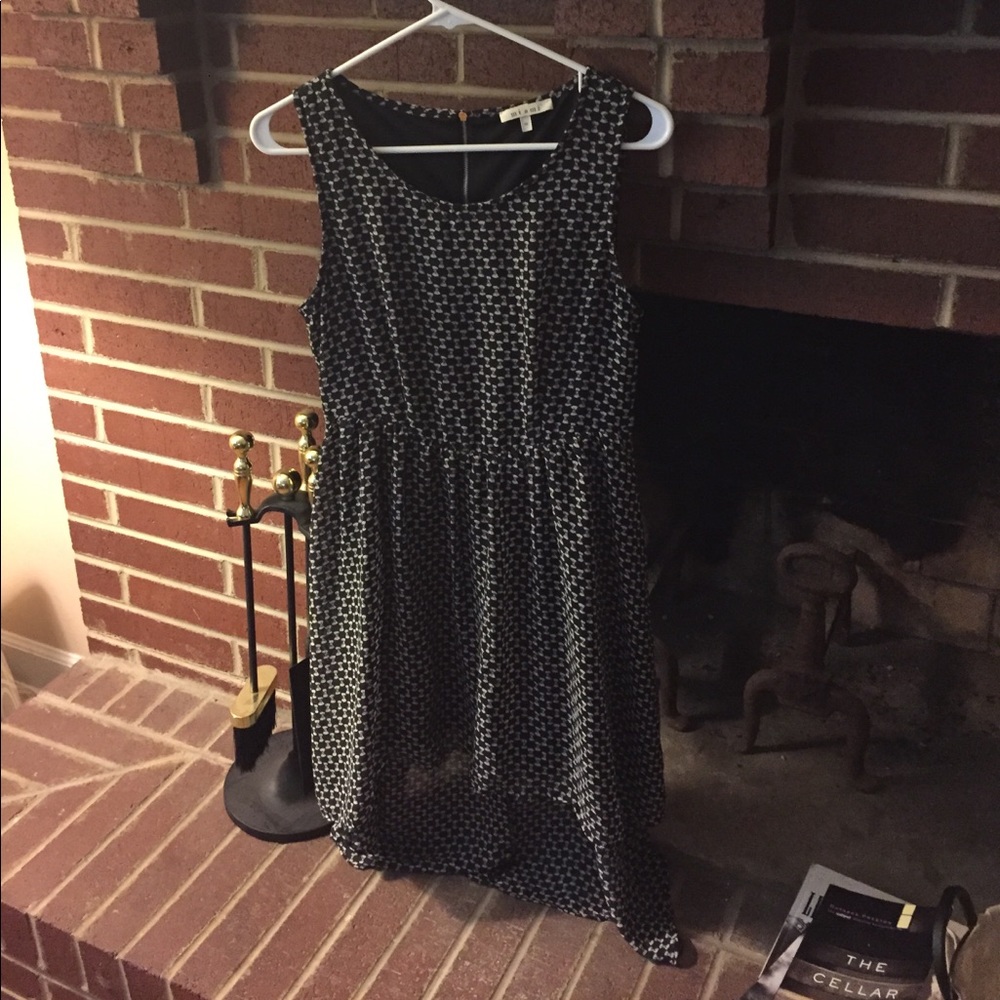 Bow printed dress