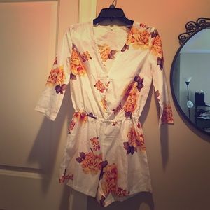 Floral Romper