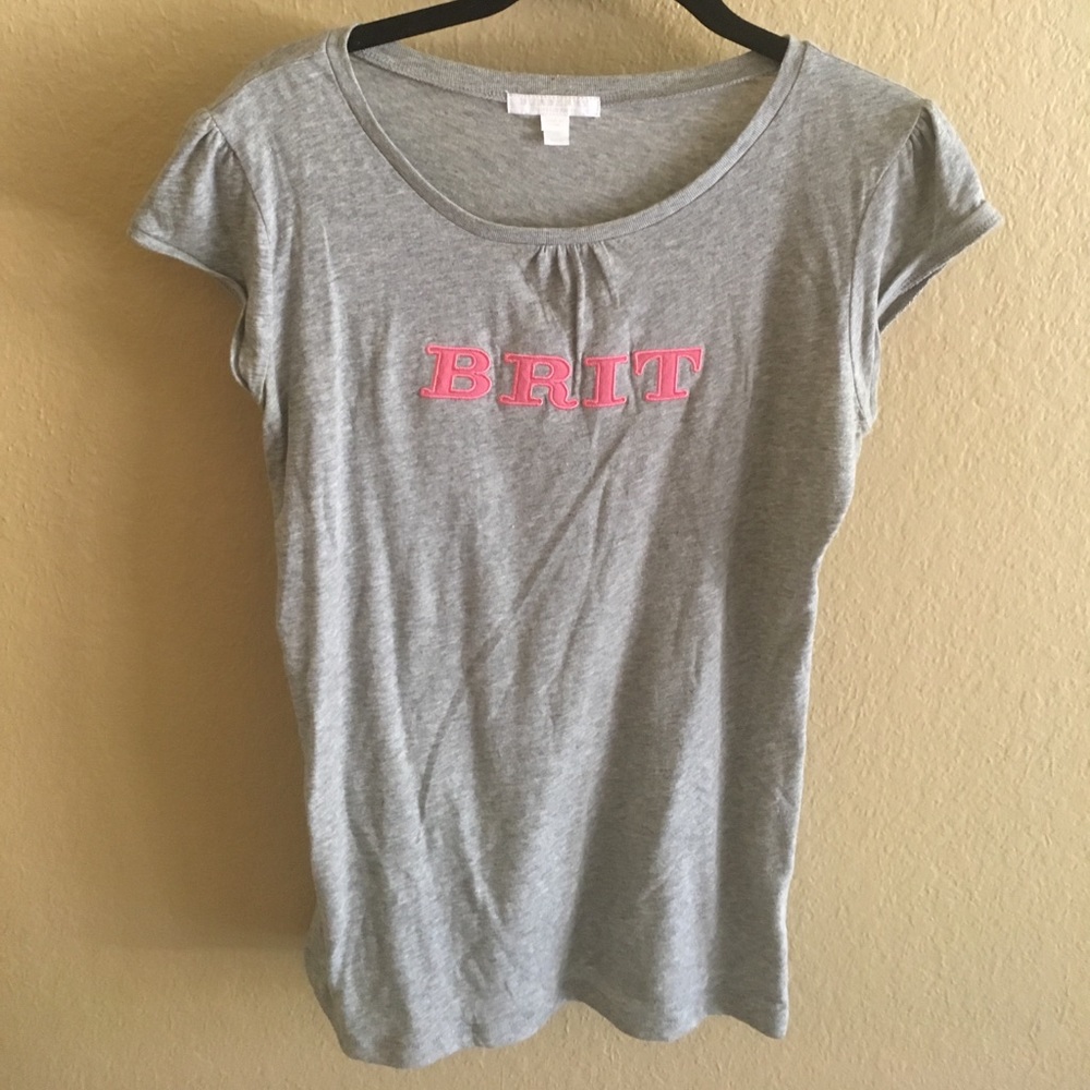Burberry Children "Brit" Gray/Pink Shirt