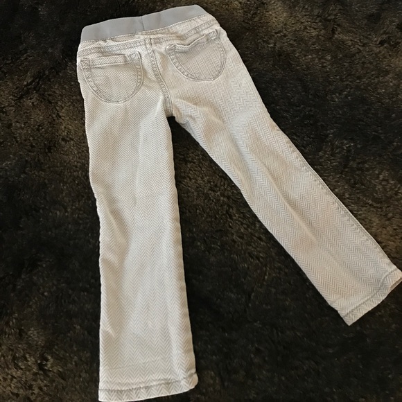 Cherokee Girls Gray Chevron Jeggings - 3T - Picture 3 of 5