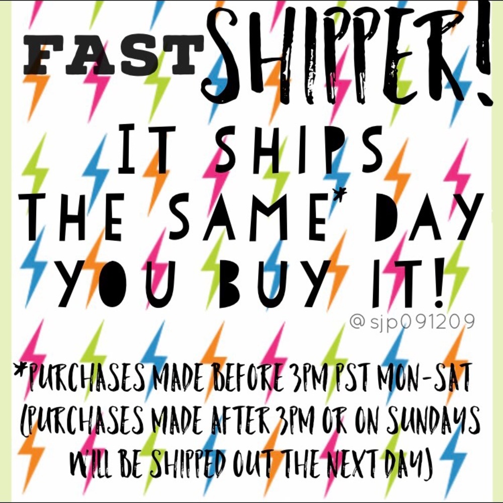 Fast Shipper! 📬📦💓
